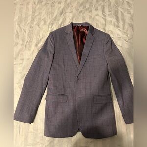 Boys Plaid Suit